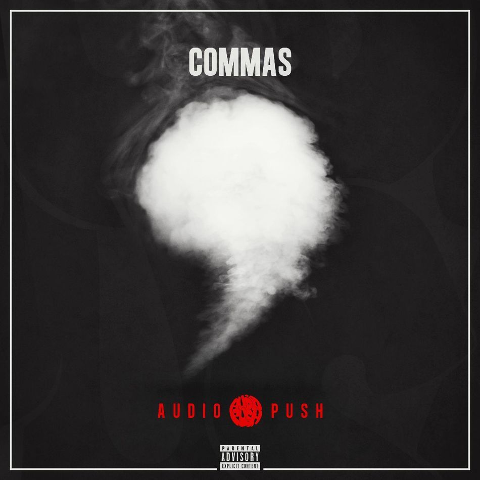 Album cover art for "Commas (Remix)" by Audio Push