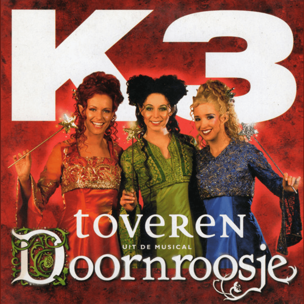 Album cover art for "Toveren (Doornroosje)" by K3