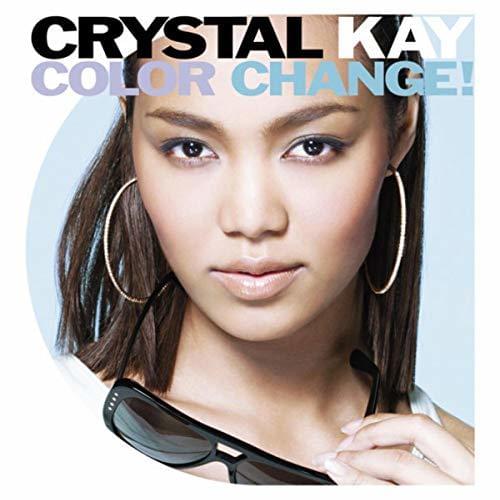 Album cover art for "TIME GOES BY" by Crystal Kay