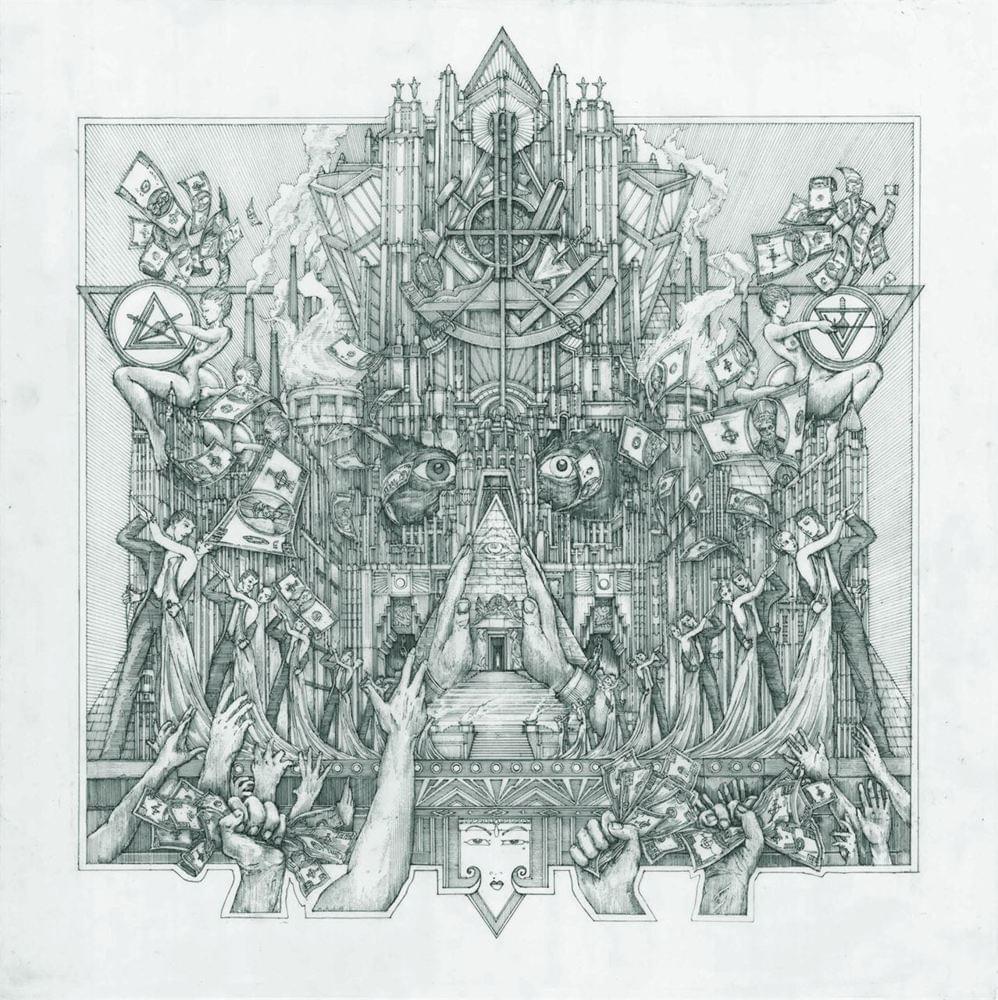 Album cover art for "Mummy Dust" by Ghost