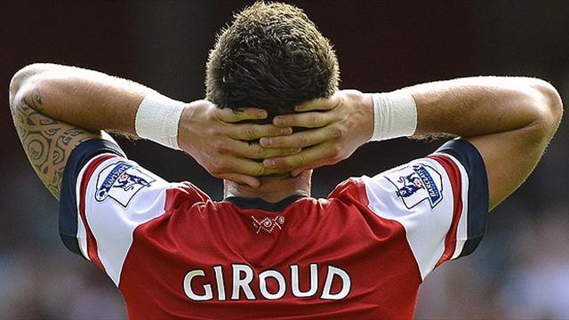 2013/14 Goals (All Competitions) by Olivier Giroud