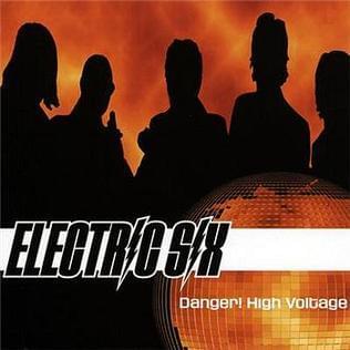 Album cover art for "Danger! High Voltage" by Ubisoft