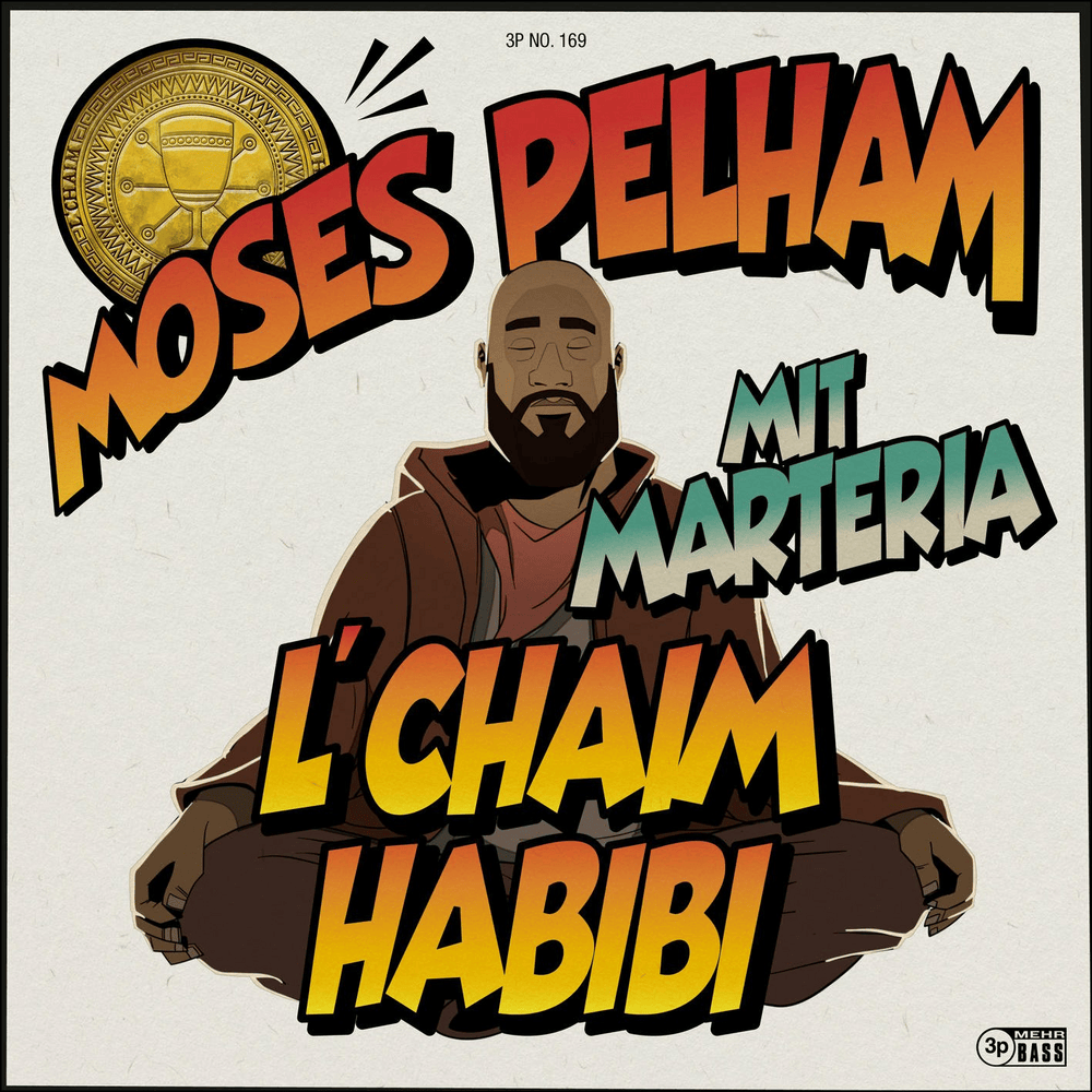 Album cover art for "L’CHAIM HABIBI" by Moses Pelham & Marteria