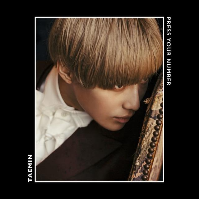Album cover art for "Press Your Number (Japanese Ver.)" by TAEMIN
