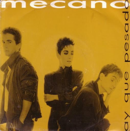 Album cover art for "Ay! Que Pesado" by Mecano