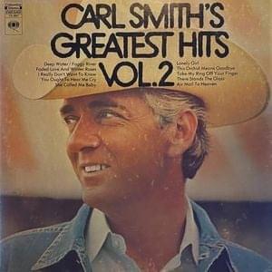 Album cover art for "You Ought To Hear Me Cry" by Carl Smith