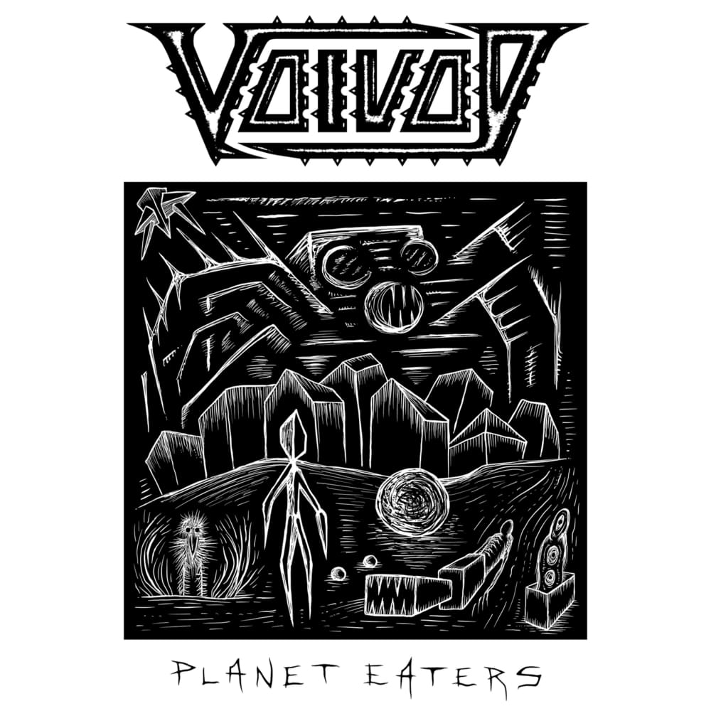 Album cover art for "Planet Eaters" by Voivod