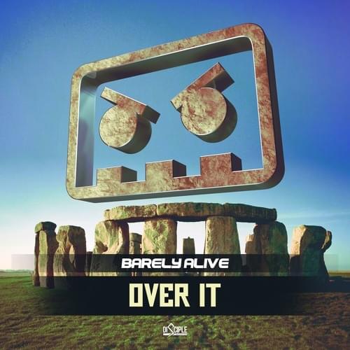 Album cover art for "Over It" by BARELY ALIVE