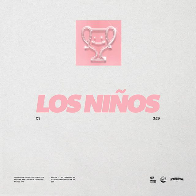 Album cover art for "Los Niños" by Dromedarios Mágicos