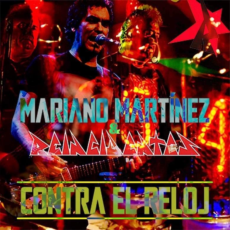 Album cover art for "Contra El Reloj" by Mariano Martinez