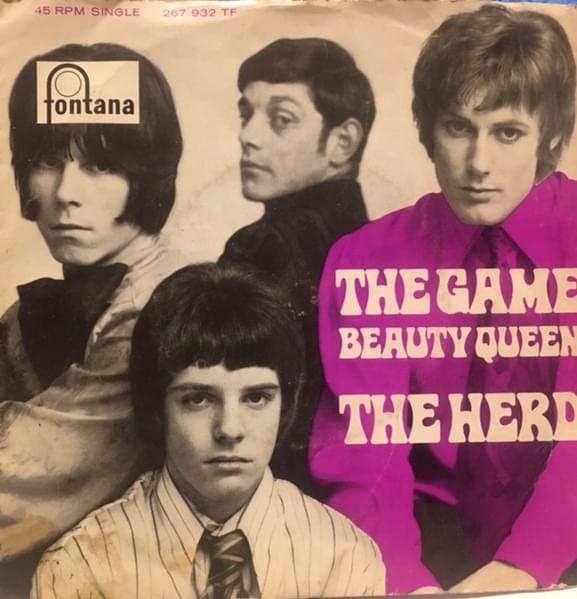 Album cover art for "Beauty Queen" by The Herd (rock band)