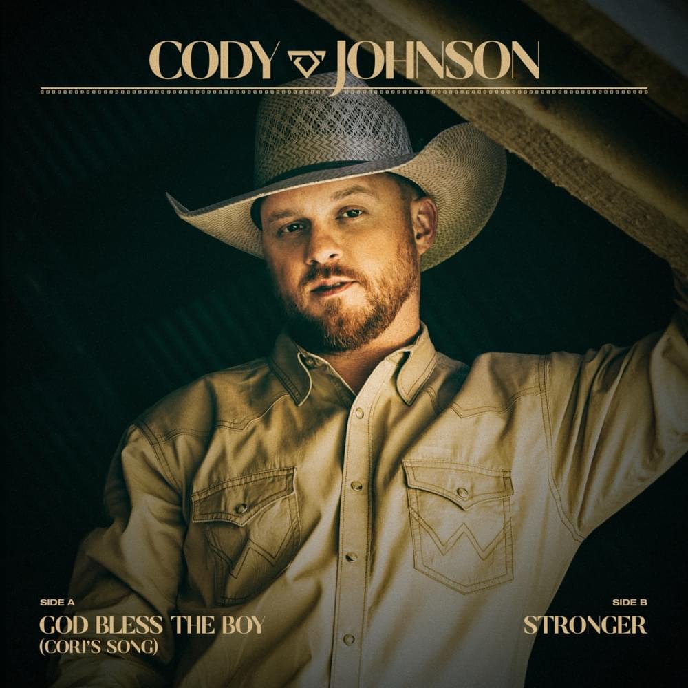 Album cover art for "Stronger" by Cody Johnson