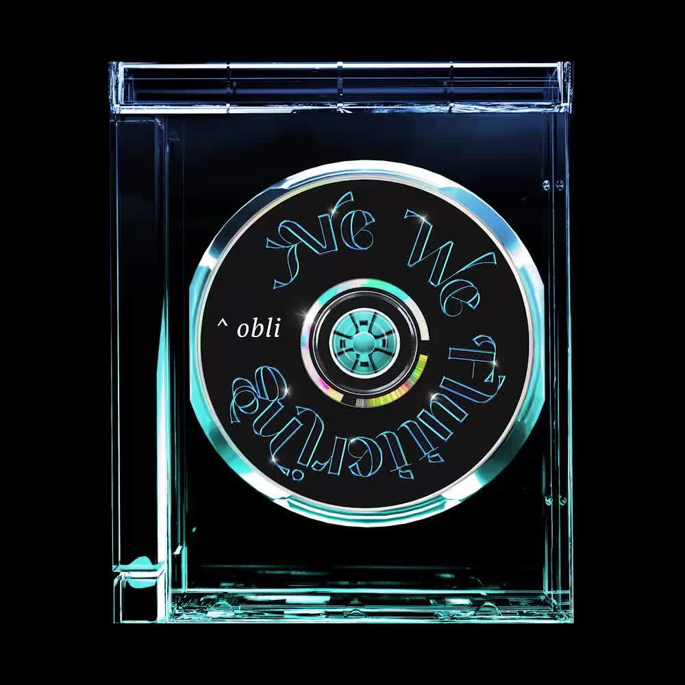 Album cover art for "Are We Fluttering" by Obli