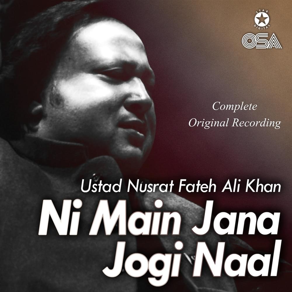 Album cover art for "Ni Main Jana Jogi De Naal" by Nusrat Fateh Ali Khan