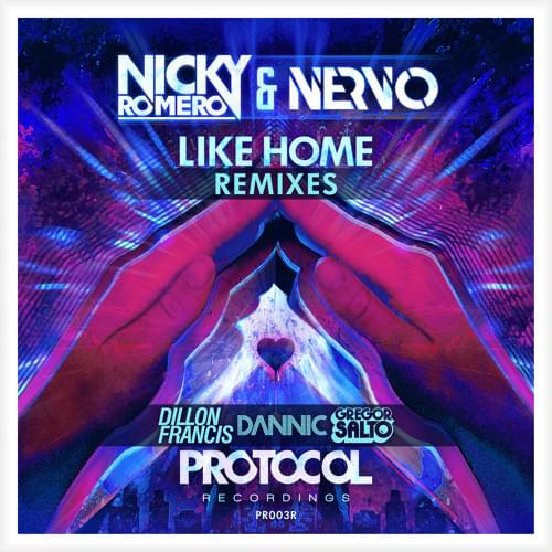 Album cover art for "Like Home (Gregor Salto Remix)" by Nicky Romero & NERVO