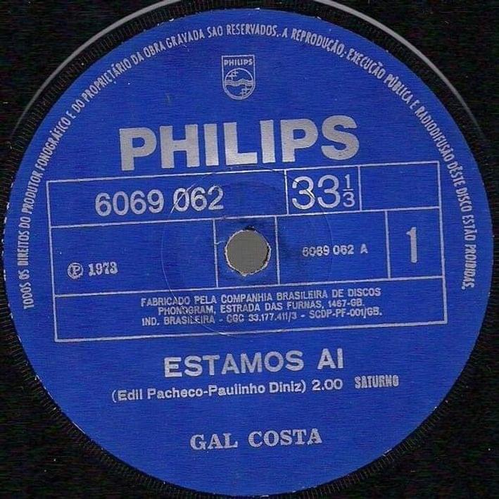 Album cover art for "Barato Modesto" by Gal Costa