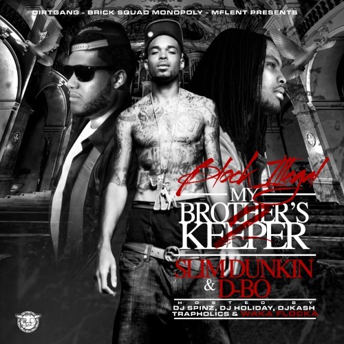 Album cover art for "Freezer Tag" by Slim Dunkin