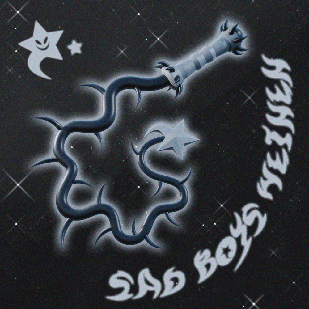 Album cover art for "Sad Boys Weinen" by Haiyti