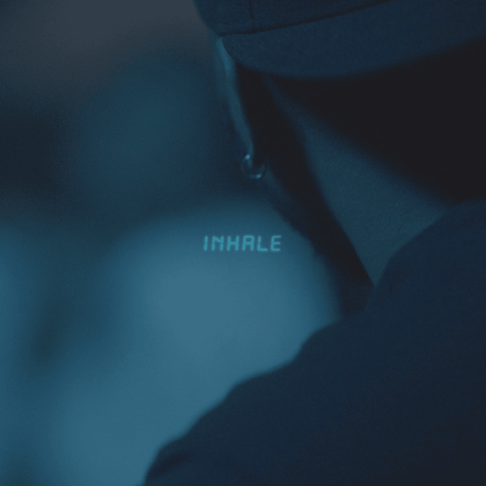 Album cover art for "Inhale" by Bryson Tiller