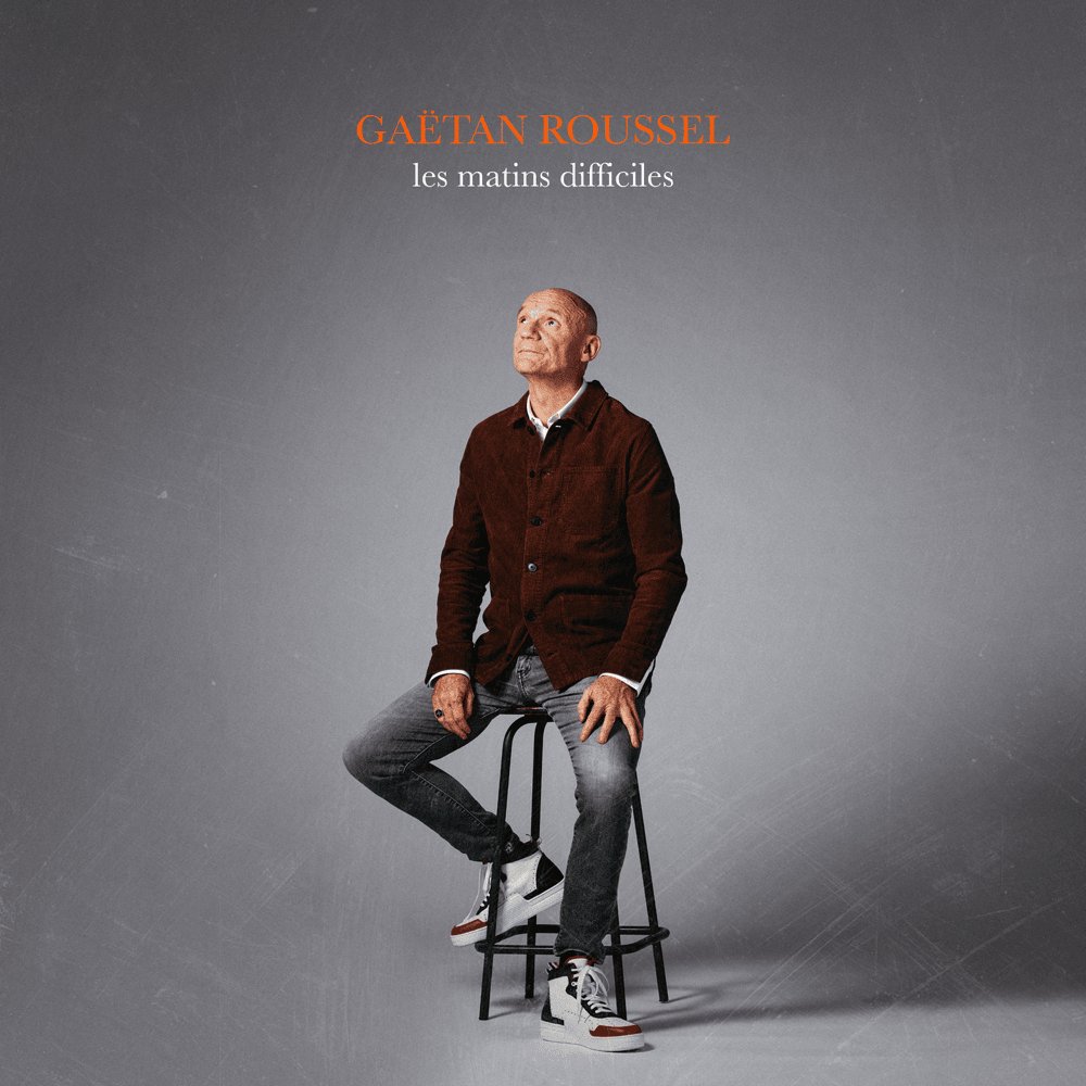 Album cover art for "Les matins difficiles" by Gaëtan Roussel