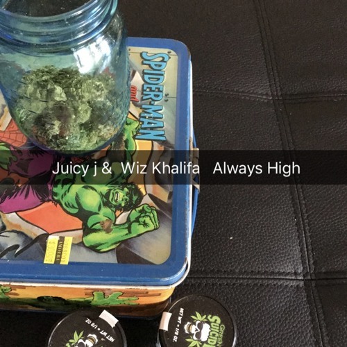 Album cover art for "Always High" by Juicy J & Wiz Khalifa
