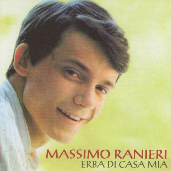Album cover art for "Erba di casa mia" by Massimo Ranieri