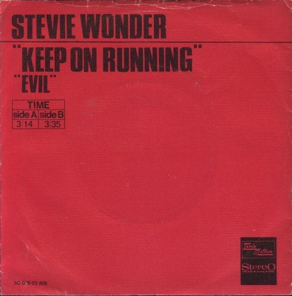 Album cover art for "Evil" by Stevie Wonder