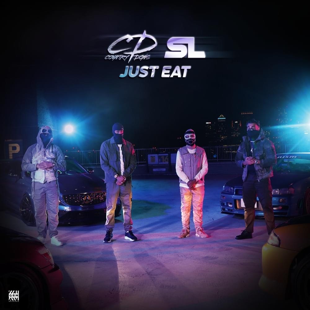 Album cover art for "Just Eat" by GRM Daily & SL & Country Dons