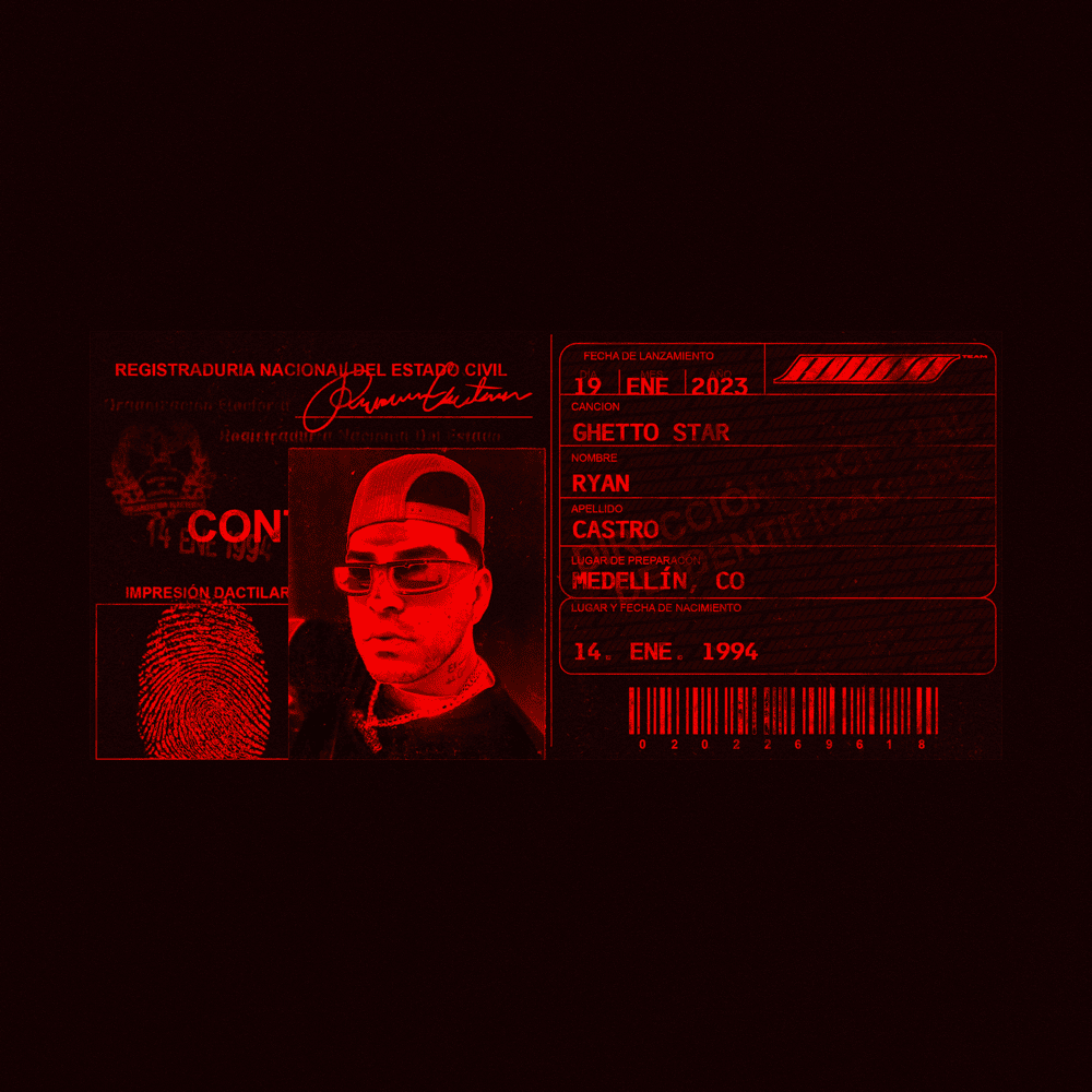 Album cover art for "Ghetto Star" by Ryan Castro