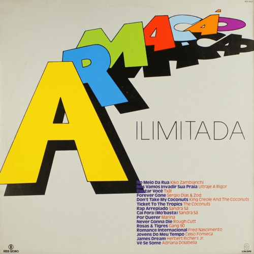Album cover art for "Romance Internacional" by Fred Nascimento