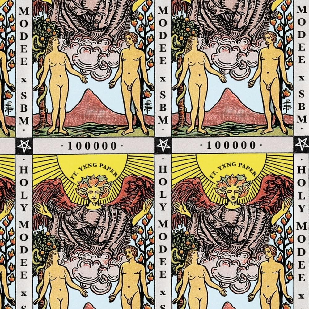 Album cover art for "100000" by Holy Modee & Yxng Paper