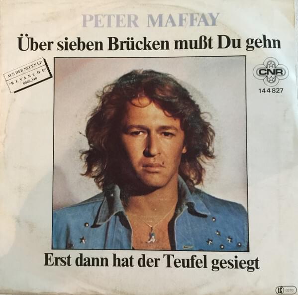 Album cover art for "Erst dann hat der Teufel gesiegt" by Peter Maffay