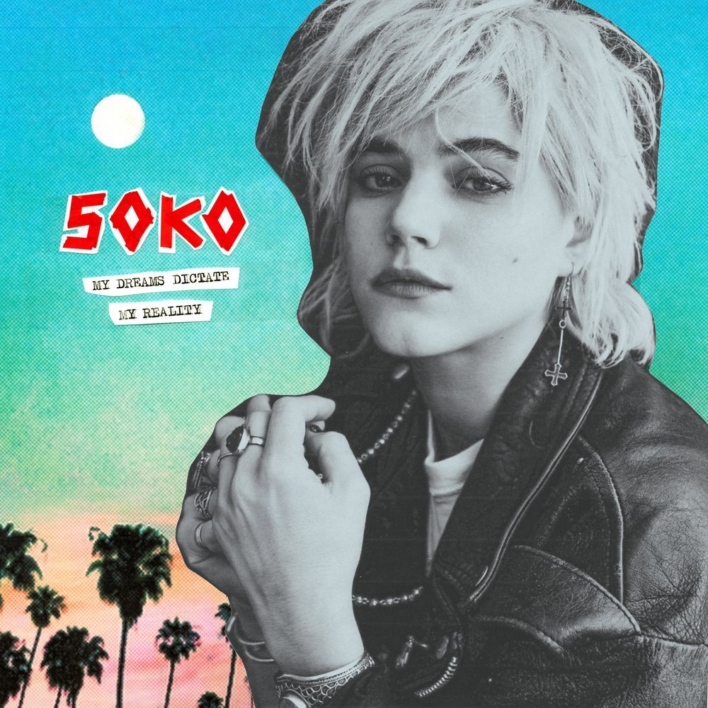 Album cover art for "Monster Love" by Soko (FRA) & Ariel Pink