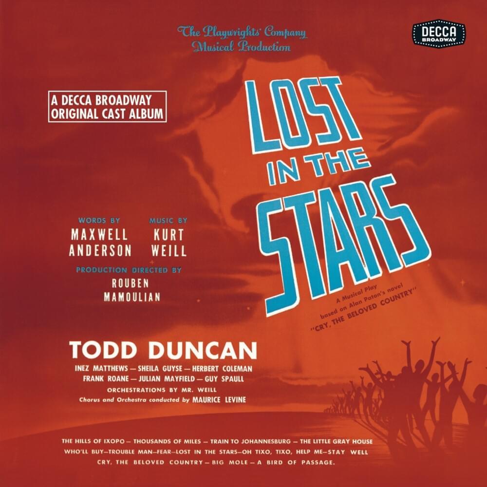 Lost in the Stars by Todd Duncan