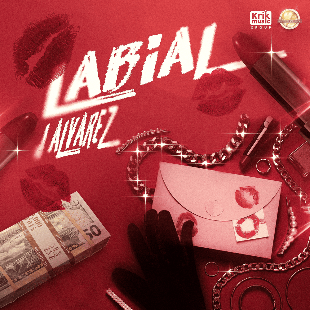 Album cover art for "LABIAL" by J Álvarez