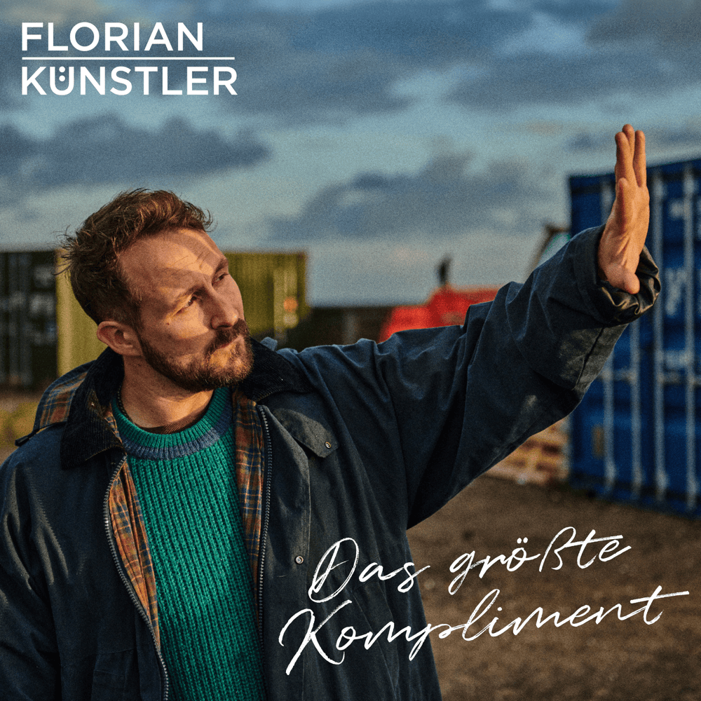 Album cover art for "Das größte Kompliment" by Florian Künstler