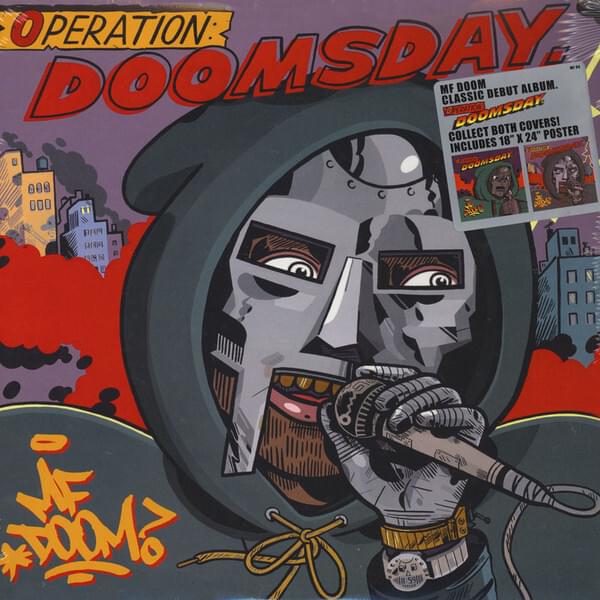 Album cover art for "I Hear Voices (Live)" by MF DOOM