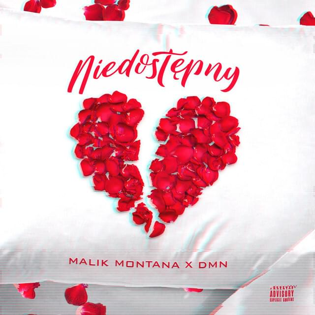 Album cover art for "Niedostępny" by Malik Montana