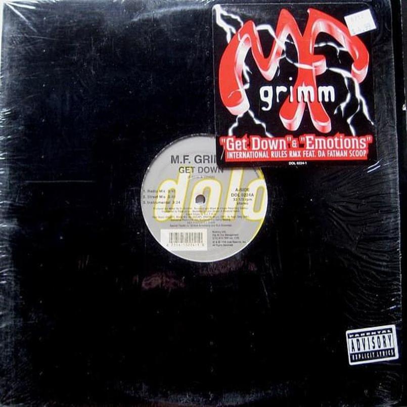 Album cover art for "Get Down (Radio Mix)" by MF Grimm & Ekim