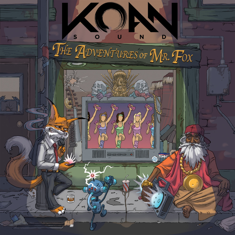 Album cover art for "Introvert" by KOAN Sound