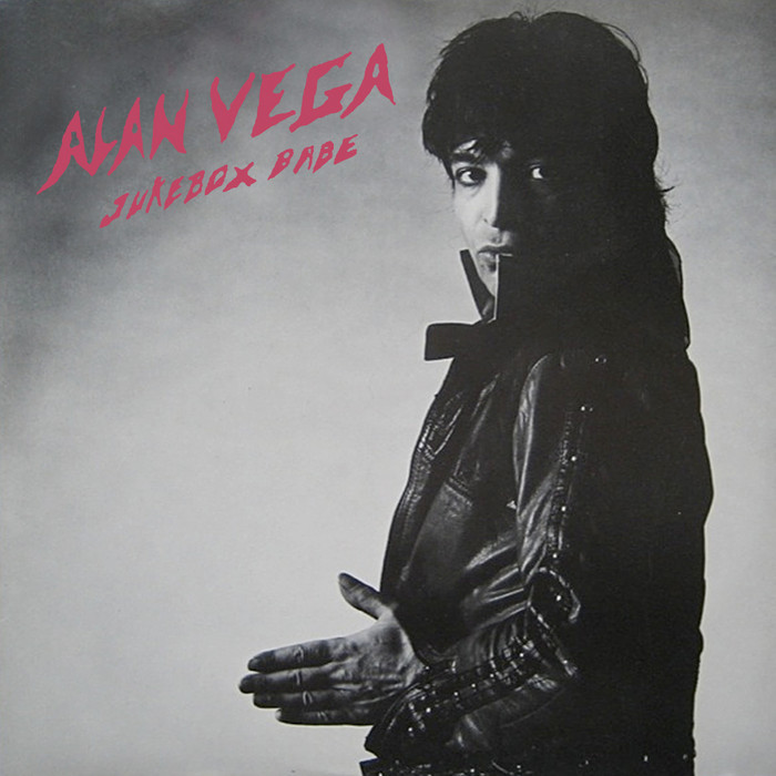 Album cover art for "Jukebox Babe" by Alan Vega