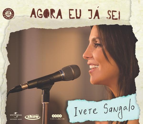 Album cover art for "Agora eu já sei" by Ivete Sangalo