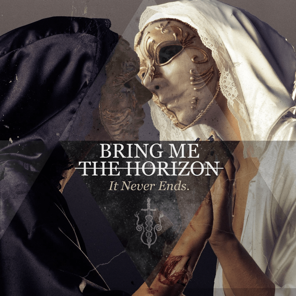 Album cover art for "It Never Ends" by Bring Me The Horizon