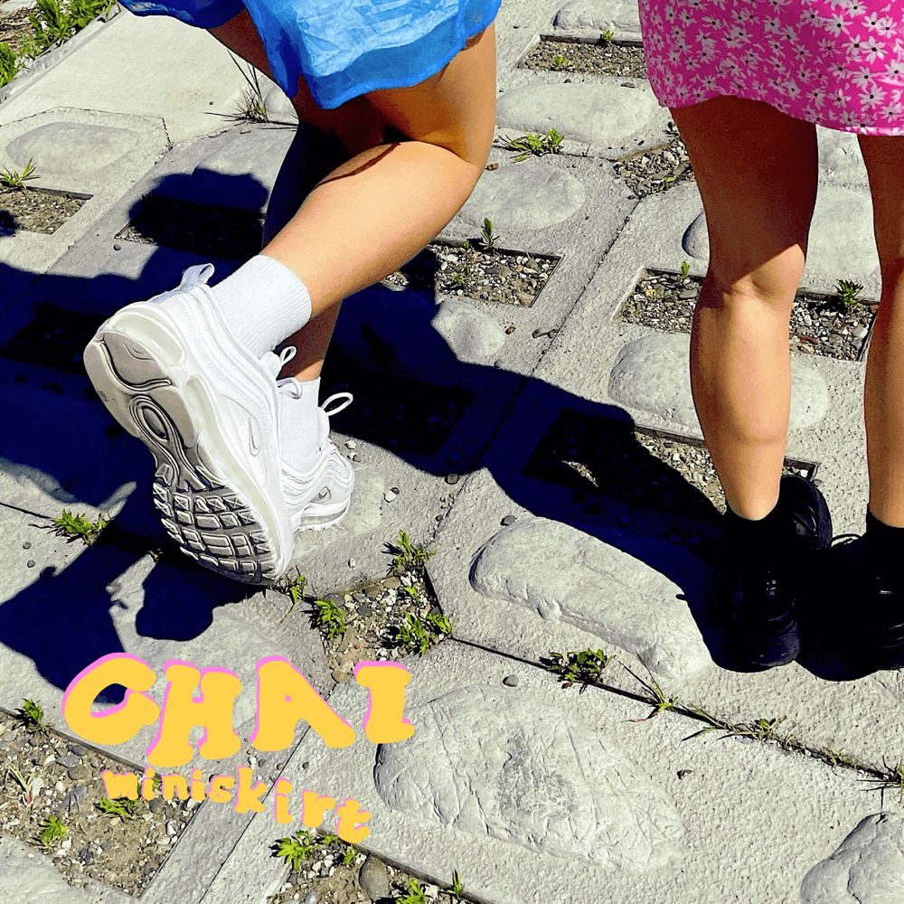 Album cover art for "miniskirt" by Adult Swim