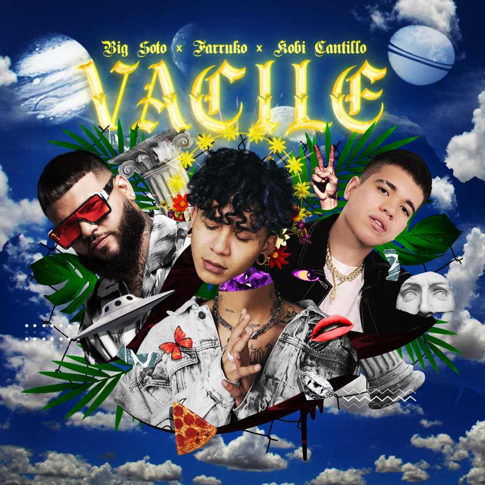 Album cover art for "Vacile" by Big Soto