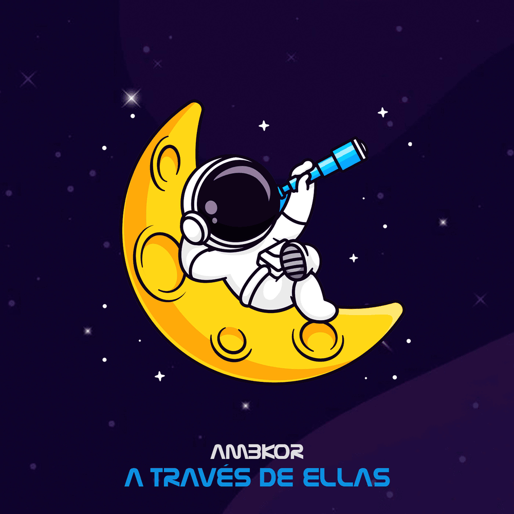 Album cover art for "A través de ellas" by AMBKOR