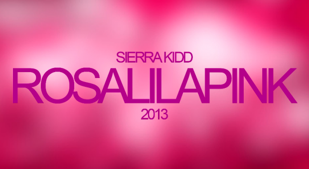 Album cover art for "Rosalilapink" by Sierra Kidd