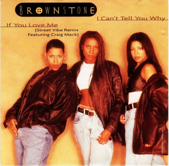 Album cover art for "If You Love Me (Street Vibe Remix)" by Brownstone & Craig Mack