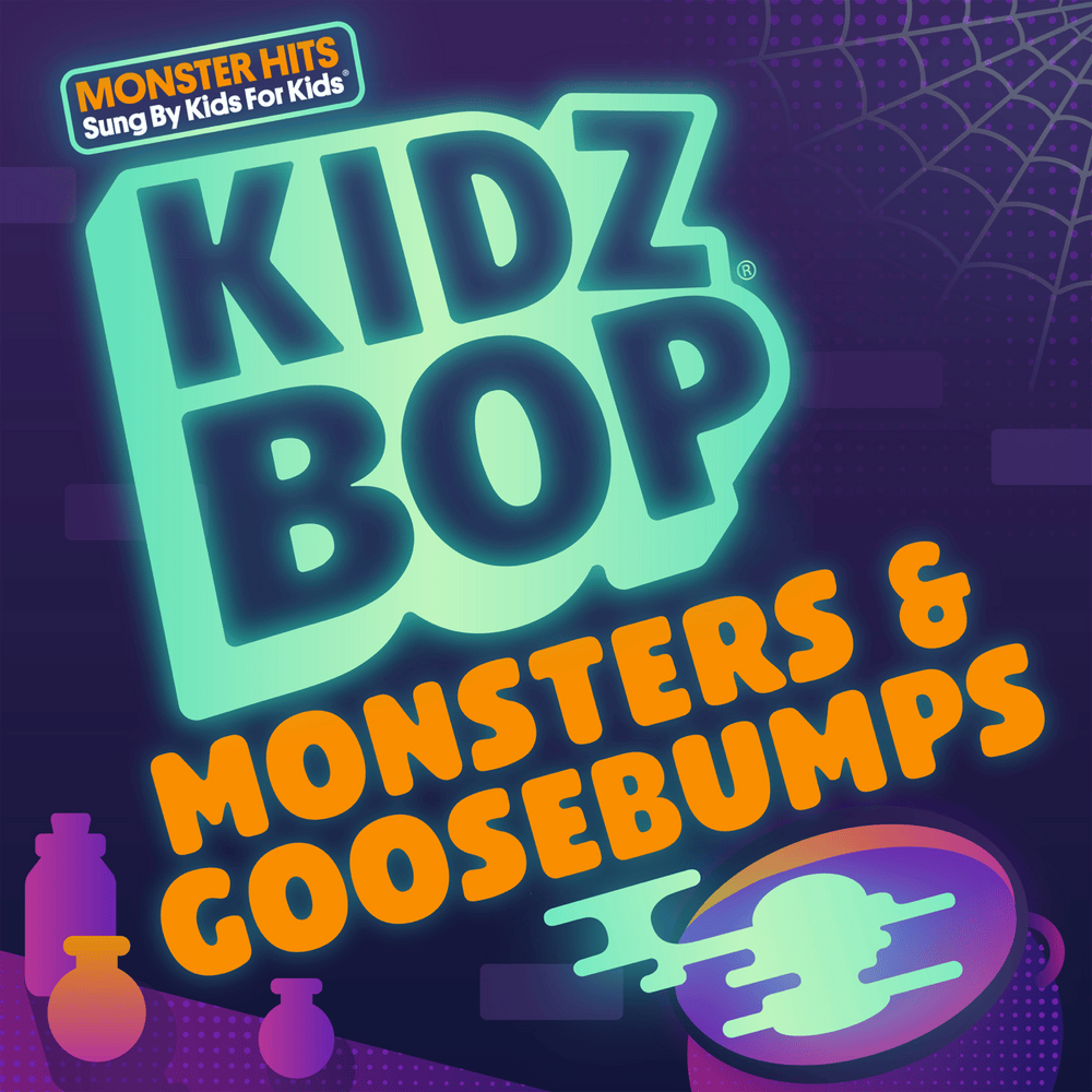 Album cover art for "Monsters" by KIDZ BOP Kids
