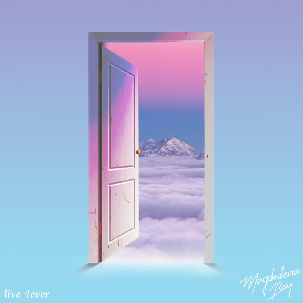 Album cover art for "Live 4ever" by Magdalena Bay